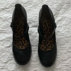Gianni Bini black patent Mary Janes
